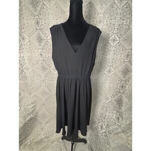 BCBGMaxAzria Cocktail Dress Size 10 Black Open Sides EUC